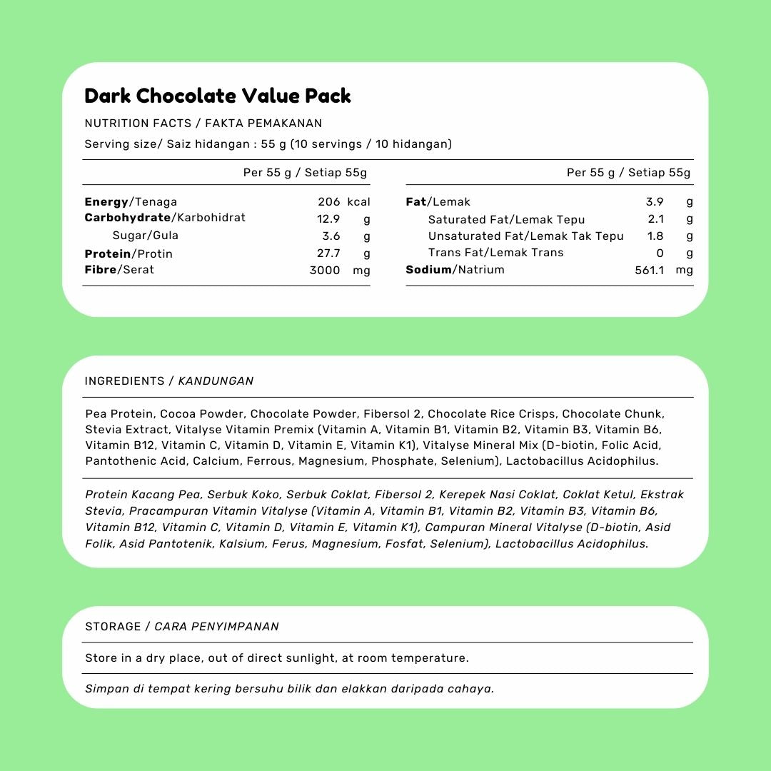 TasteBudds Value Pack 550g