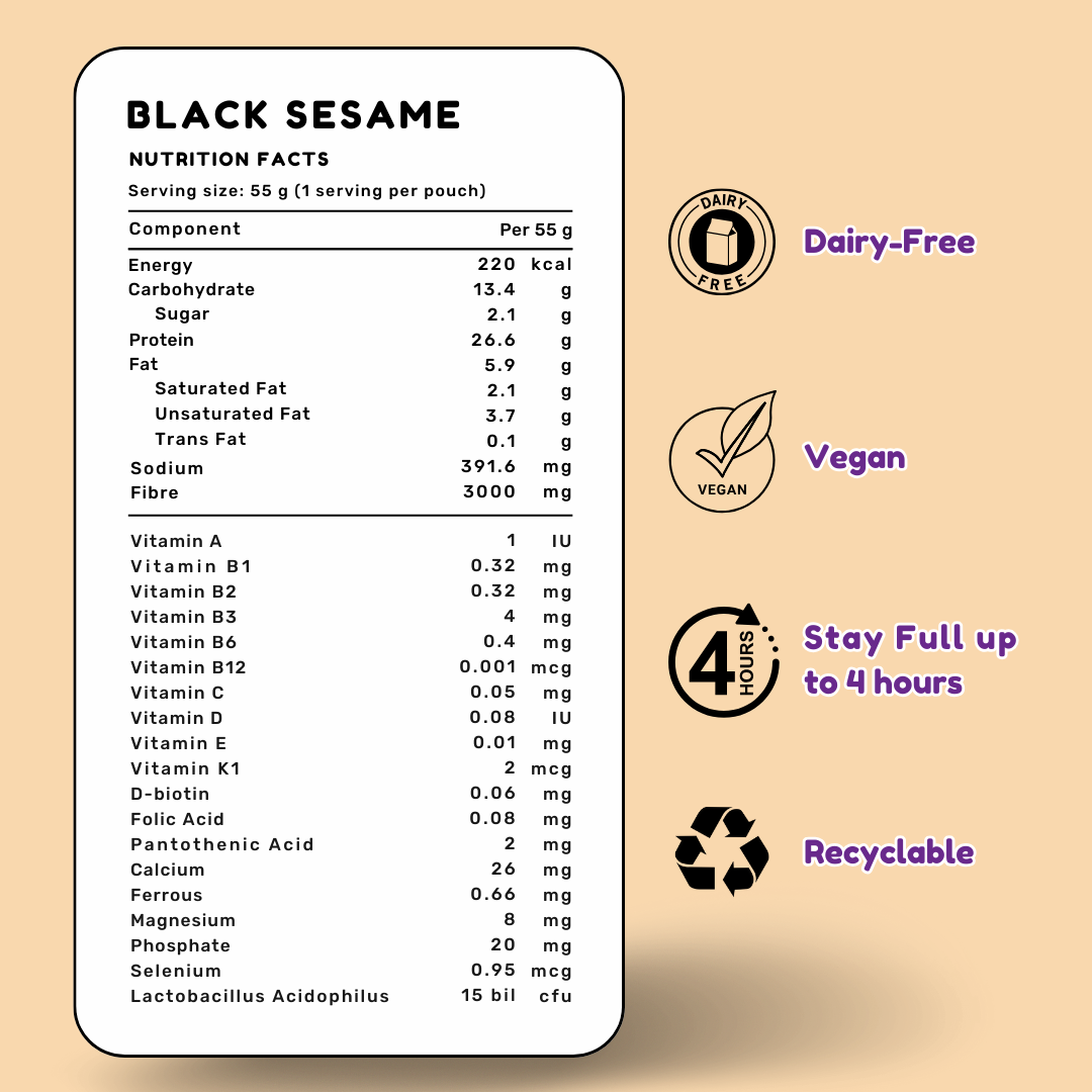 Black Sesame Liquid Meal