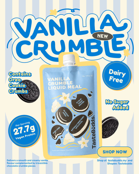 Vanilla Crumble Liquid Meal | Ready in 15s