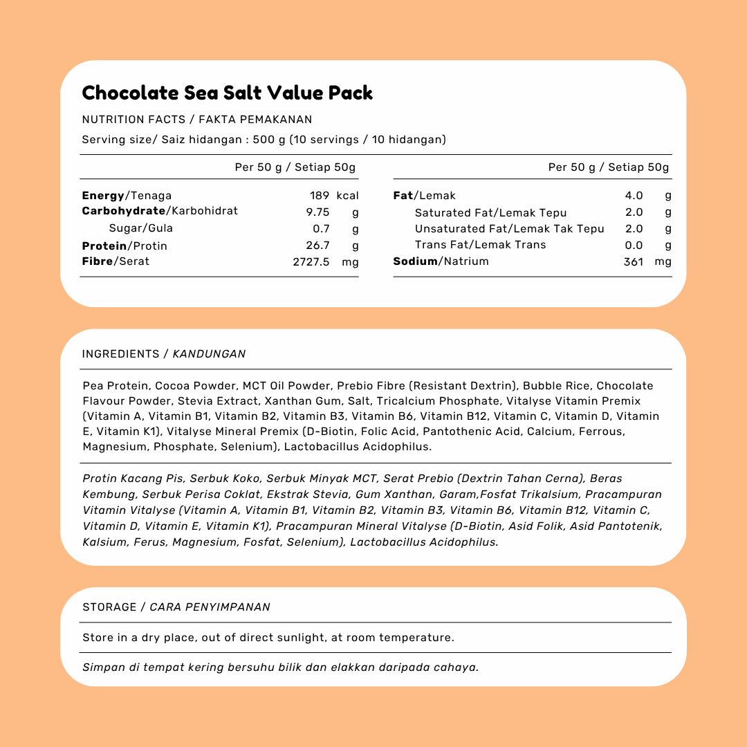 [New Packaging] TasteBudds Value Pack | 10 Servings