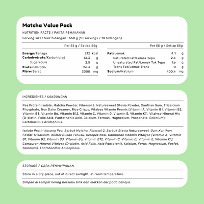 TasteBudds Value Pack 550g