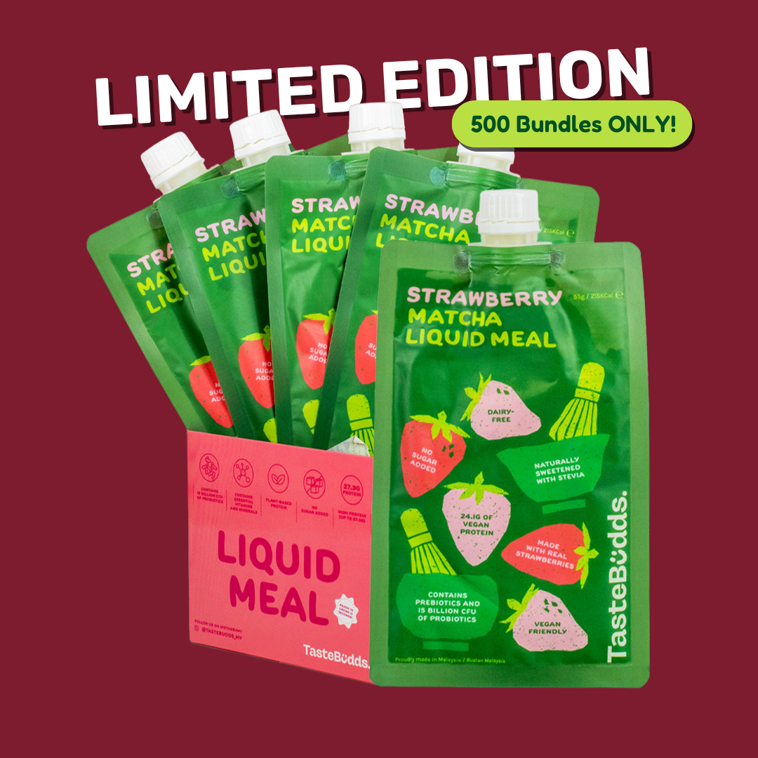 [Limited Edition] Strawberry Matcha Liquid Meal