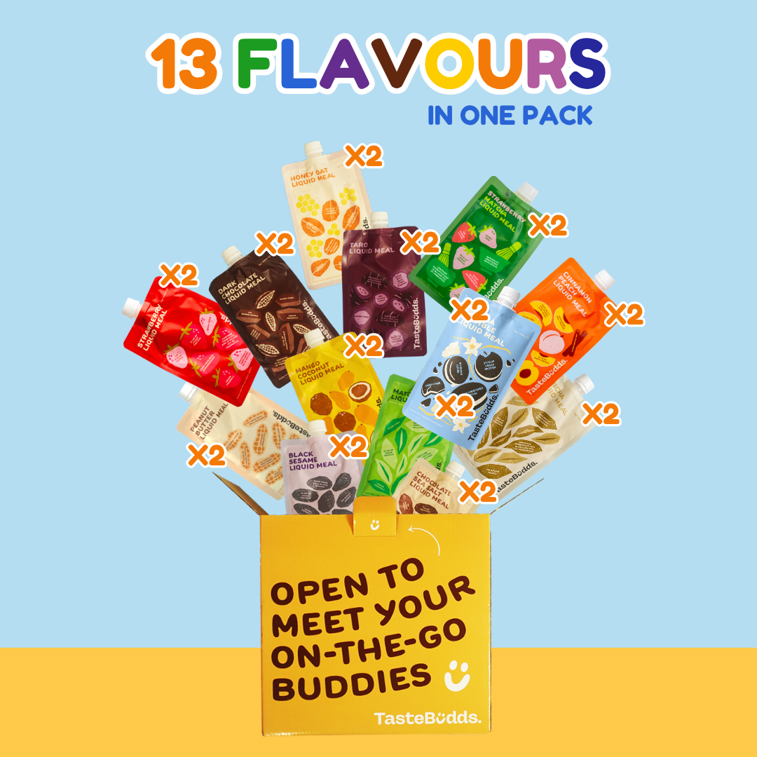 [13 Flavours] TasteBudds Starter Pack | Ready in 15s